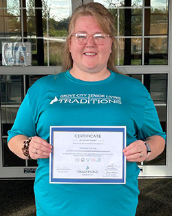 SEPTEMBER EMPLOYEE OF THE MONTH